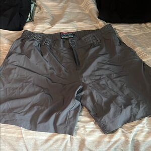 BURLEBO Dark Gray Swim Trunks
